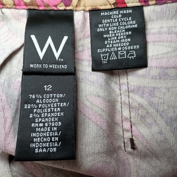 W Work to Weekend 🩷 A-Line Pleated Skirt Size 12 - Picture 6 of 6